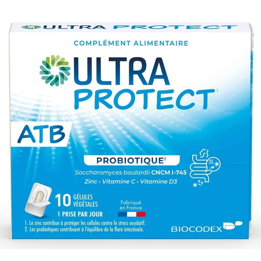 Biocodex Ultra Protect ATB Probiotikum 10 Kapseln
