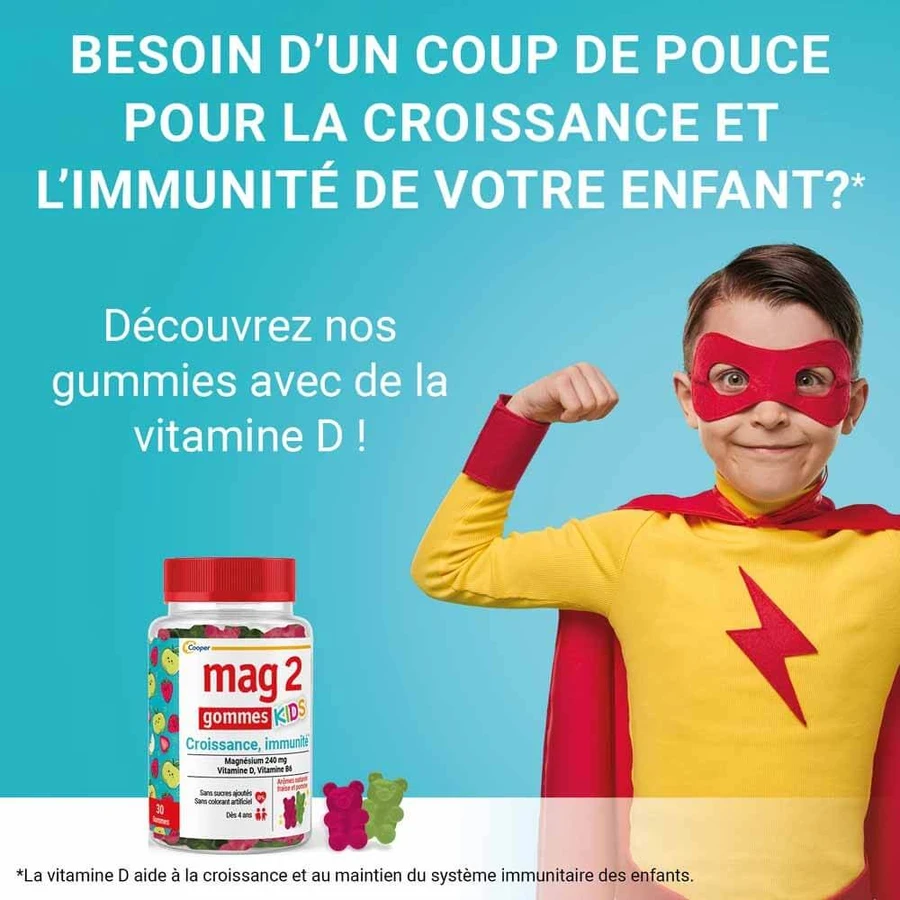 Mag 2 Wachstum, Immunabwehr Kinder 30 Kaugummis