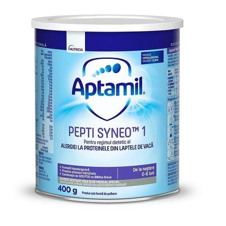 Aptamil Pepti Syneo 1 Spezialnahrung, 0- 6 Monate, 400 g Bewertungen