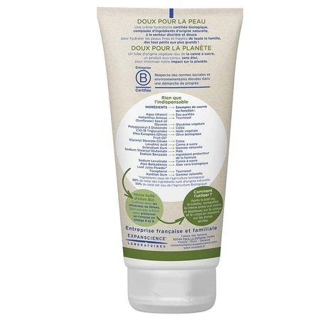Mustela Gecertificeerde Biologische Hydraterende Crème Vanaf de geboorte 150ml