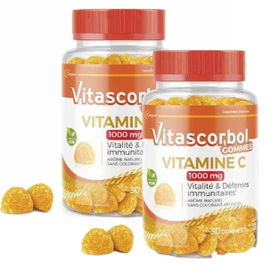 Vitascorbol Vitamine C 1000mg 2x30 Kaugummi