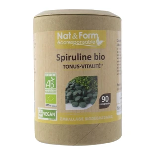 Nat&Form organic spirulina 90 tablets
