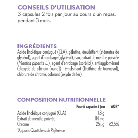 Oenobiol Ventre Plat, 2 x 60 capsule, Cooper