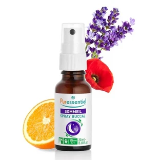 Puressentiel Sommeil - Détente Spray Buccal A Partir de 15 Ans Goût Agrumes 20ml