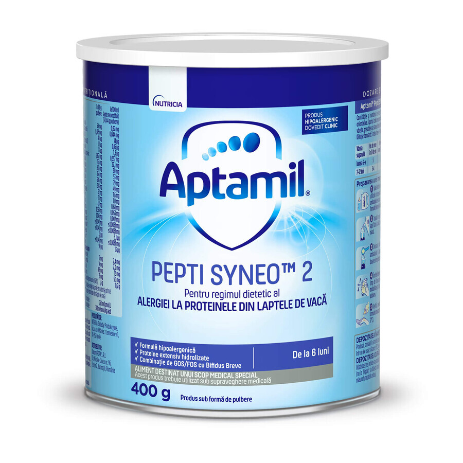 Pepti Syneo 2 Milchnahrung, 6-12 Monate, 400 g, Aptamil Bewertungen