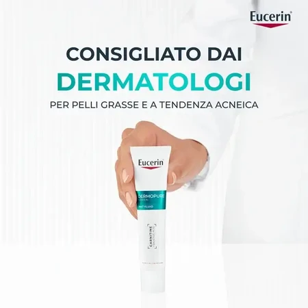 Eucerin Dermopure Mattierende Flüssigkeit Haut mit Unvollkommenheiten 40 ml