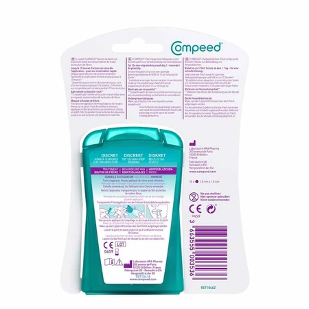Compeed tiritas para el herpes labial 15