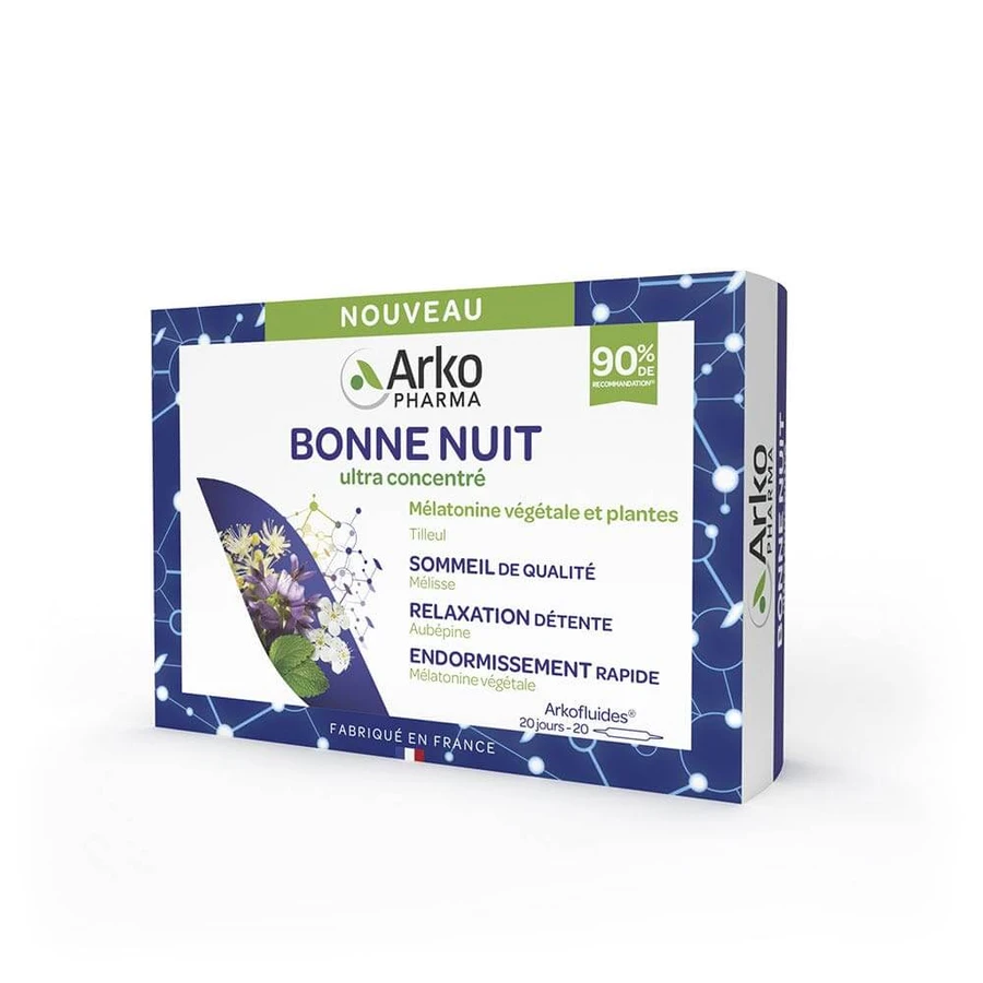 Arkopharma Arkofluid Nacht 20 Ampullen x10ml