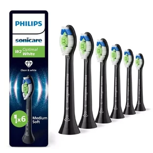 Philips Sonicare Optimal White W2 opzetborstels HX6066/88 x6