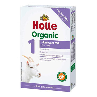 Lait de chèvre en poudre Bio 1, +0 mois, 400 g, Holle Baby Food