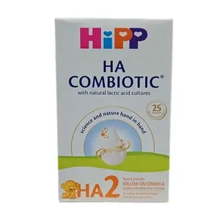 Follow-on formula milk powder HA 2 Combiotic, +6 months, 350 g, Hipp