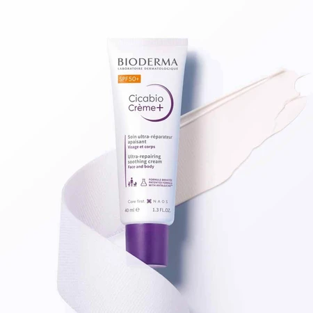 Bioderma Cicabio Kalmerende Herstellende Behandeling voor de verzwakte huid blootgesteld aan de zon 40ml
