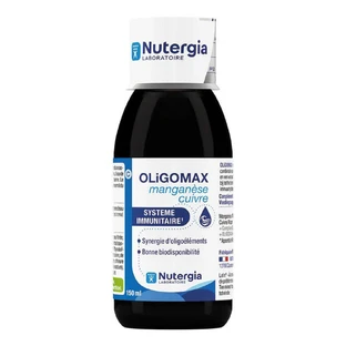 Nutergia Oligomax Mangaan Koper Immunitair Systeem 150 ml