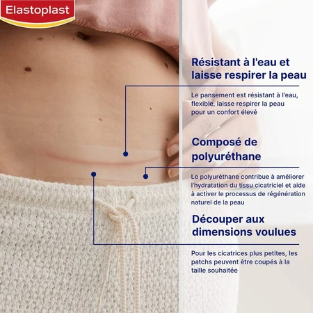 Elastoplast Dressings Narbenreduzierer Größe XL 21 Pflaster
