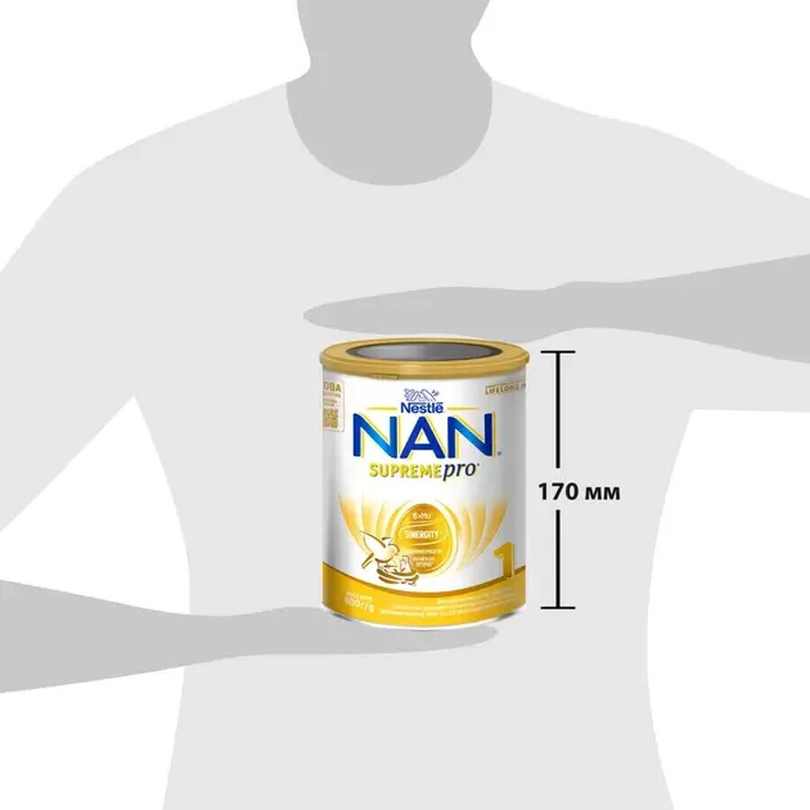 Nan 1 Supreme Pro leche en polvo, 800 g, Nestlé