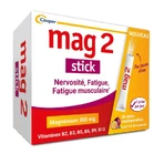 Mag 2 Nervosität, Müdigkeit, Muskelermüdung 30 Oro-Dispersionsstäbchen