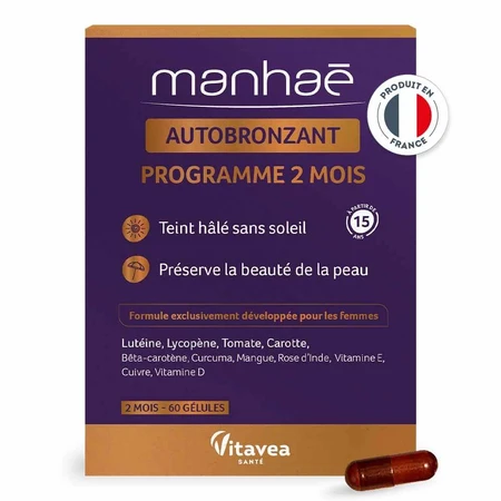 Manhaé Self Tanning 60 Capsules