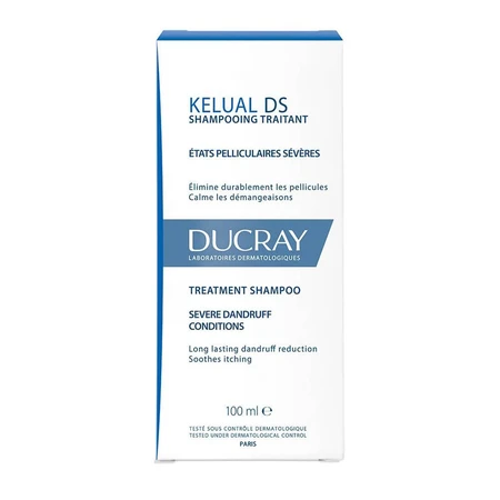 Ducray Kelual Ds Anti-Dandruff Treating Shampoo 100ml