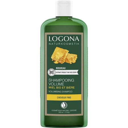 Logona Organic Beer and Honey Volume Shampoo 500ml