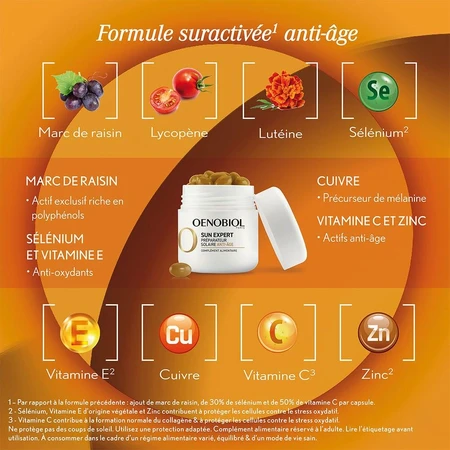 Oenobiol Sun Expert Anti-Aging Sun Protection 30 Capsules