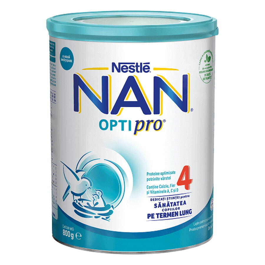 Premium Nan 4 Optipro melkvoeding, +2 jaar, 800 g, Nestlé