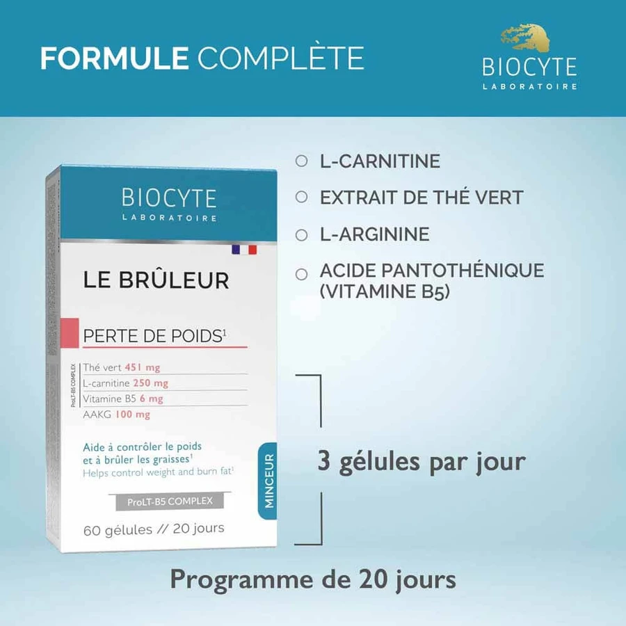 Biocyte Slimming The Weight Loss Burner, 60 Kapseln