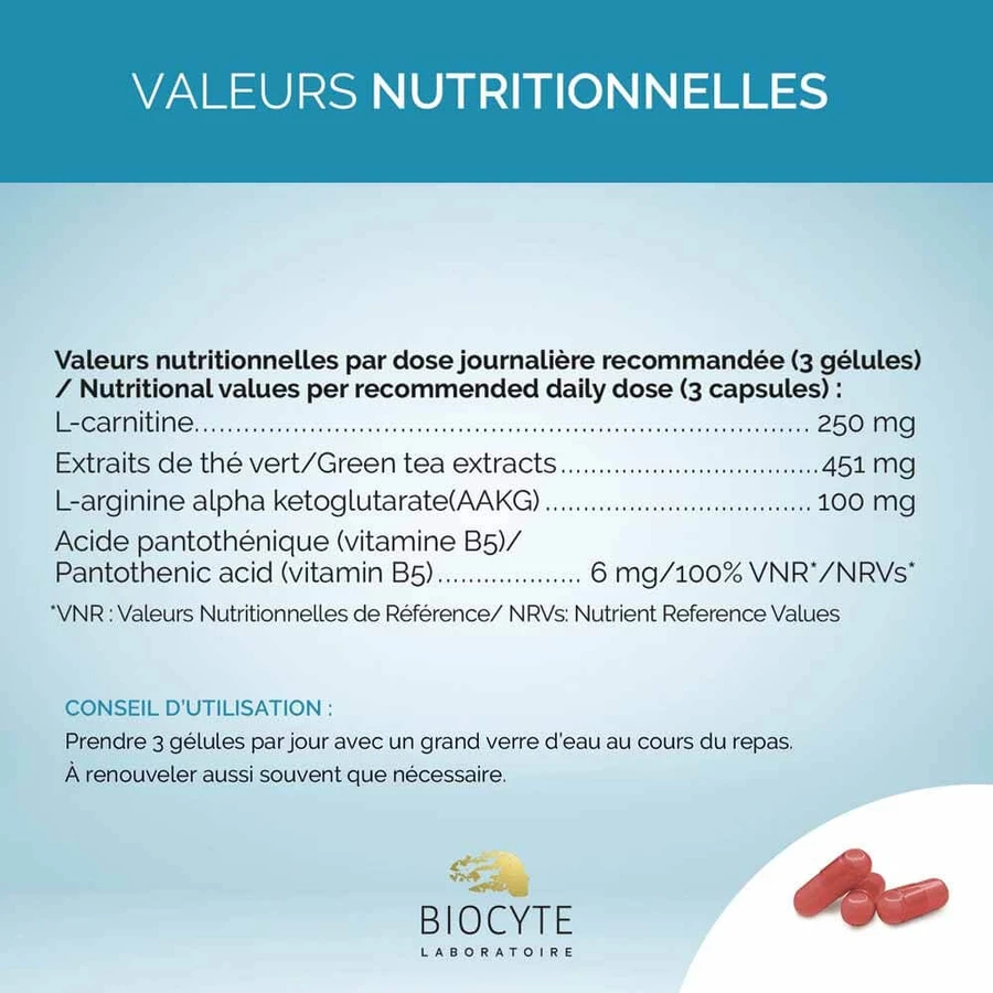 Biocyte Slimming The Weight Loss Burner, 60 Kapseln