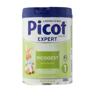 Picot Picogest 1 Preparación para lactantes espesada con almidón 0 a 6 meses 800g