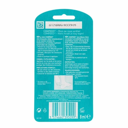 Compeed Anti-Blasen und Anti-Fouling-Stick 8ml