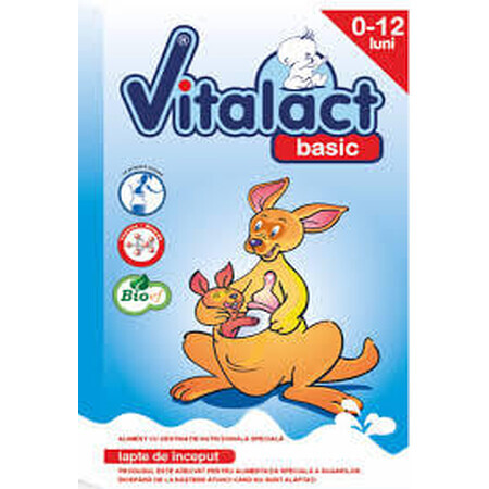 Vitalact Basic Milchnahrung, 0-12 Monate, 400 g, Bloef