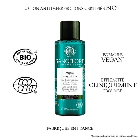 Sanoflore Magnifica Soin Botaniste Anti-Unvollkommenheiten Bio Aqua 100ml