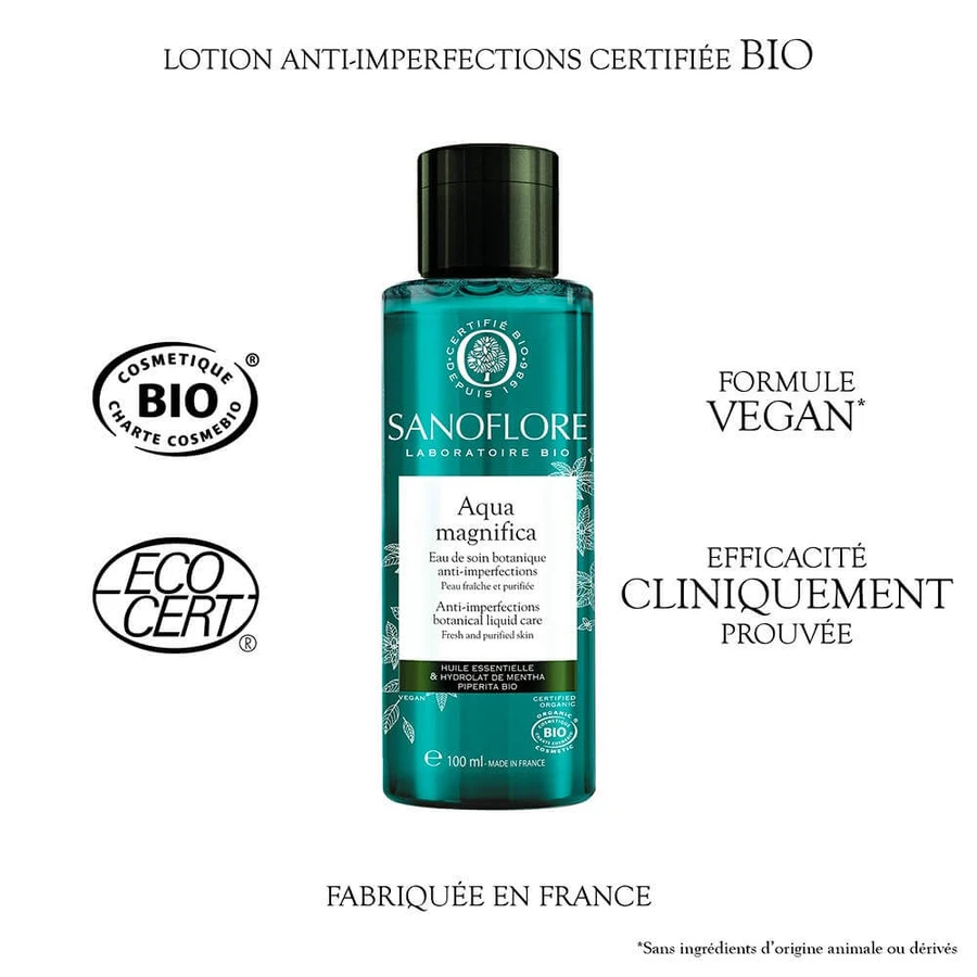 Sanoflore Magnifica Soin Botaniste Anti-Unvollkommenheiten Bio Aqua 100ml