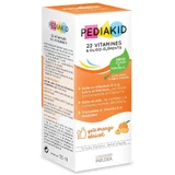 Pediakid 22 Vitamine und Spurenelemente Orangen- und Aprikosensirup 125 ml