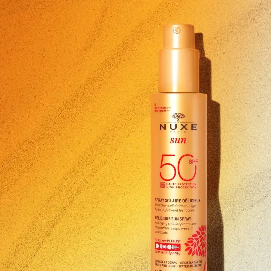 Nuxe Sun Spray Délicieux Haute Protection SPF50 visage et corps 150ml