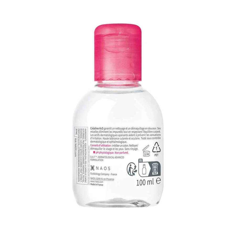 Bioderma Crealine Micellar Water H2O Empfindliche, normale oder Mischhaut 100 ml