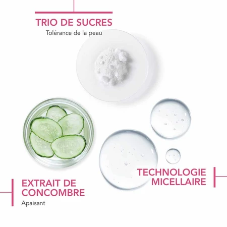 Bioderma Crealine Micellar Water H2O Empfindliche, normale oder Mischhaut 100 ml