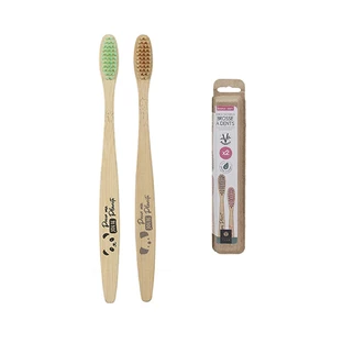 Le Comptoir Des Tendances Cepillo de dientes de bambú x2