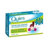 Quies silicone hearing protection for children for swimming 3 pairs