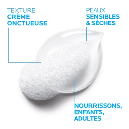 La Roche-Posay Lipikar Douchecrème Surgras voor baby's en volwassenen Droge huid 400 ml