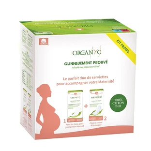 Organyc Mutterschaftshandtücher 100% Bio-Baumwolle