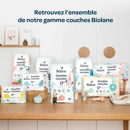 Biolane Naturals Ecological Diapers size 4 x44
