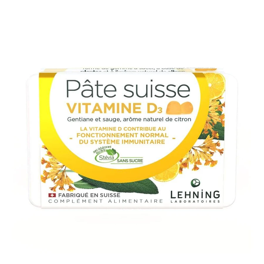 Lehning Swiss Vitamins D3 x40 gummen