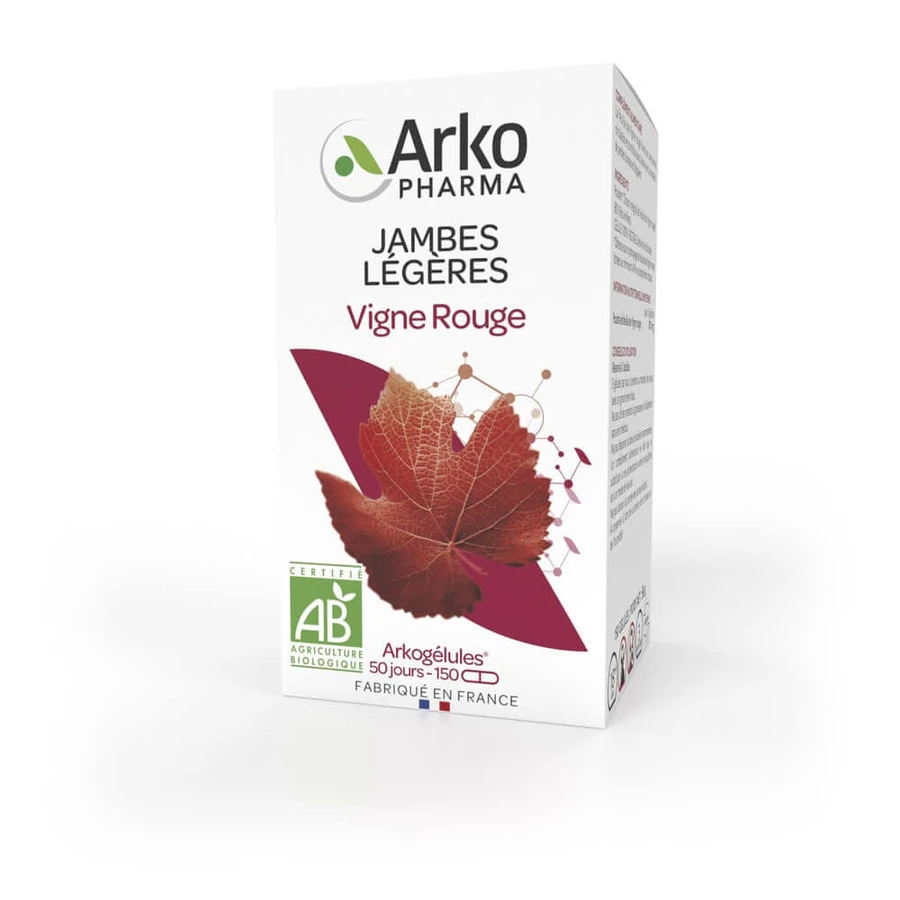 Arkopharma Arkocapsule Red Vine Bio Light Legs 150 Capsule