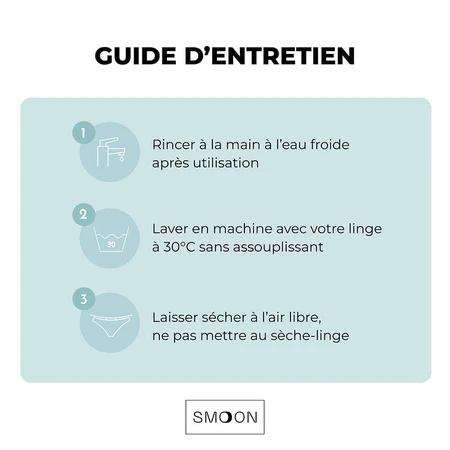 Smoon Culotte Menstruelle Artémis - Flux abondant x1