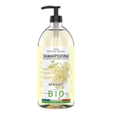 Helvetia Natura Champú Calmante Ecológico Con Queratina Vegetal y Aloe Vera 1L