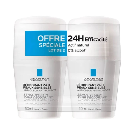 La Roche-Posay Deodoranti fisiologici Deodorante Fisiologico 24h Roll-on 2x50ml
