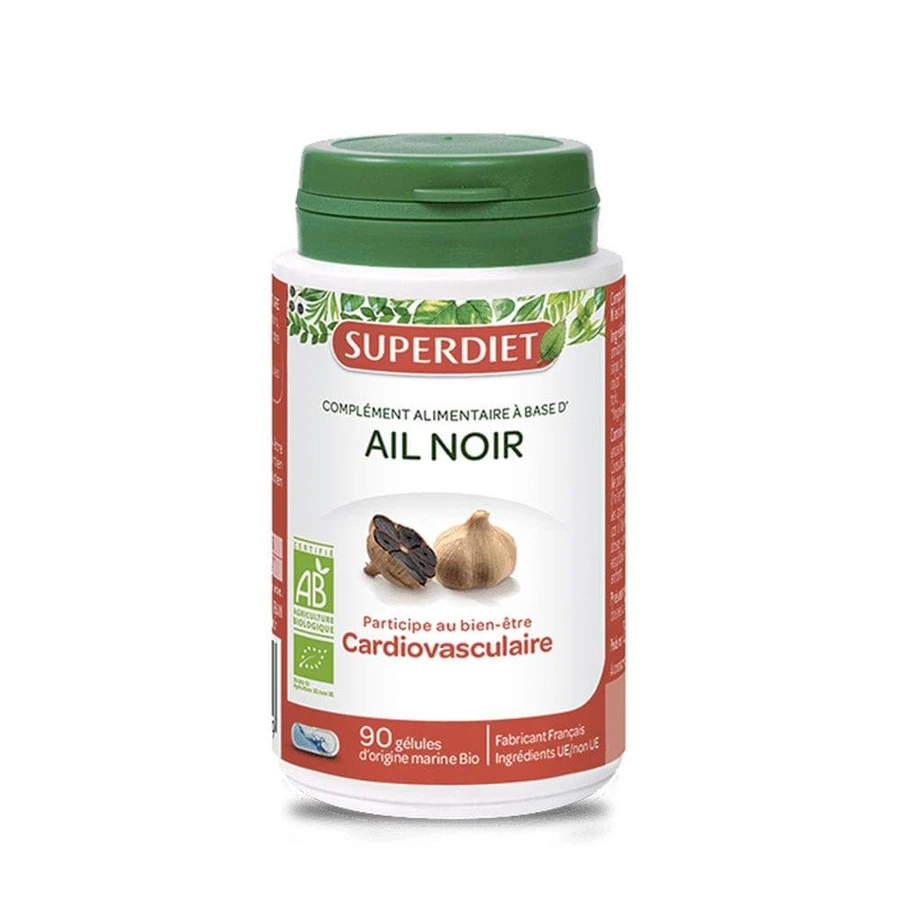 Superdiet Bio Schwarzer Knoblauch 90 Kapseln
