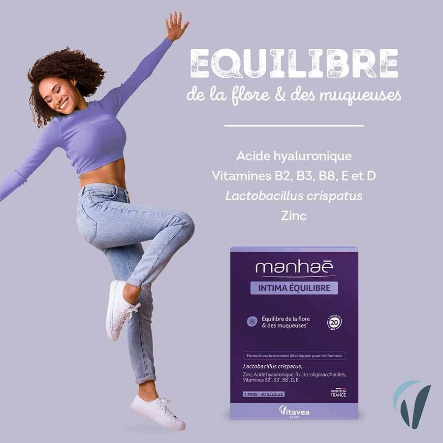 Manhaé Equilibrio Íntimo 30 cápsulas