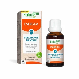 Herbalgem Gemmotherapie Komplexe Mental Overload Bio 30ml