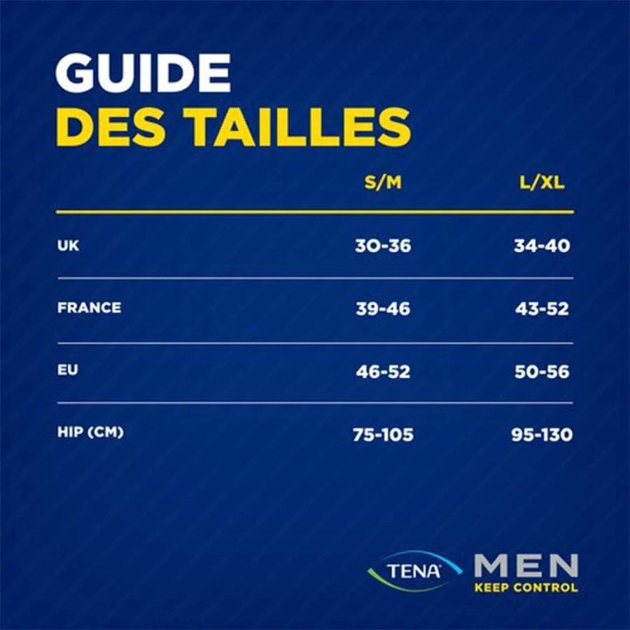 Tena Men Active Fit lenjerie de corp pentru slăbiciunea vezicii mărimea M pantaloni X9